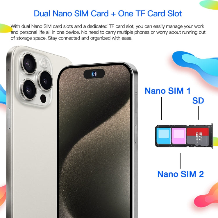 i15ProMax / U18, 3GB+32GB, 6.53 inch Face Identification Android 8.1 MTK6737 Quad Core, Network: 4G, OTG, Dual SIM(Blue) -  by PMC TechLife | Online Shopping South Africa | PMC TechLife