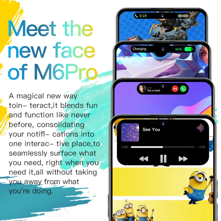 M6Pro / U30, 3GB+32GB, 6.53 inch Screen, Face Identification, Android 8.1 MTK6737 Quad Core, Network: 4G, OTG, Dual SIM(Green) -  by PMC TechLife | Online Shopping South Africa | PMC TechLife