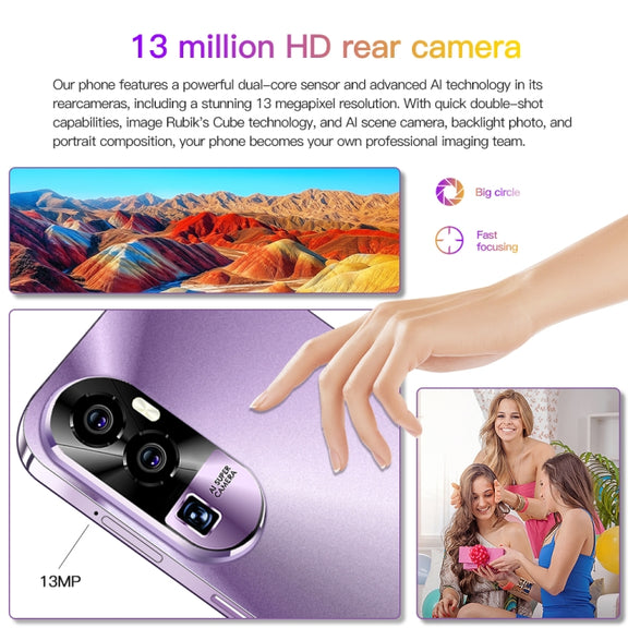 Reno10Pro+ / U22, 3GB+32GB, 6.53 inch Screen, Face Identification, Android 8.1 MTK6737 Quad Core, Network: 4G, OTG, Dual SIM(Yellow)