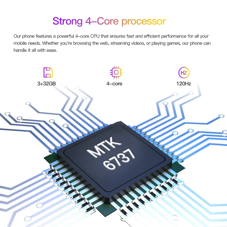 Reno10Pro+ / U22, 3GB+32GB, 6.53 inch Screen, Face Identification, Android 8.1 MTK6737 Quad Core, Network: 4G, OTG, Dual SIM(Yellow) -  by PMC TechLife | Online Shopping South Africa | PMC TechLife