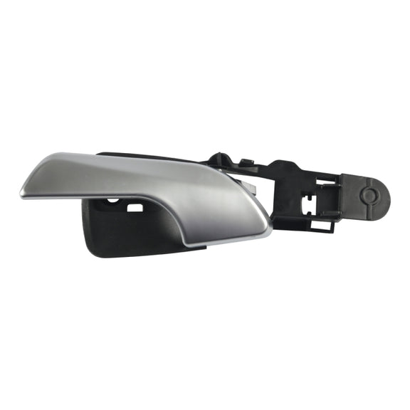 A6743-03 Car Rear Left Electroplated Inside Door Handle for Alfa Romeo Giulietta 2010-2016 156092160(Black + Silver)