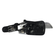 A6743-03 Car Rear Left Electroplated Inside Door Handle for Alfa Romeo Giulietta 2010-2016 156092160(Black + Silver)