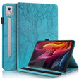 For Lenovo Tab P12 / Xiaoxin Pad Pro 12.7 2025 Life Tree Series Horizontal Flip Leather Tablet Case(Lake Blue) - Lenovo by PMC TechLife | Online Shopping South Africa | PMC TechLife | Buy Now Pay Later Mobicred