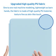 For iPad Air 11 2024 / iPad Pro 11 Detachable Magnetic Rotation Smart Leather Tablet Case(White)