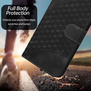 For iPhone 17 Air YX0060 Elephant Head Embossed Phone Leather Case with Lanyard(Black)