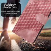 For iPhone 17 Pro Max YX0060 Elephant Head Embossed Phone Leather Case with Lanyard(Pink)