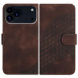 For iPhone 17 Pro YX0060 Elephant Head Embossed Phone Leather Case with Lanyard(Coffee) - free shipping - PMc TechLife - Order now!