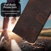 For iPhone 17 Pro YX0060 Elephant Head Embossed Phone Leather Case with Lanyard(Coffee)