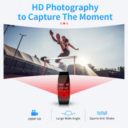 JNN D5 HD Noise Reduction Smart Recording Electronic Bracelet, Capacity:64GB