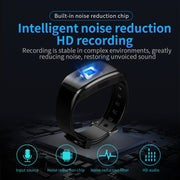 JNN D5 HD Noise Reduction Smart Recording Electronic Bracelet, Capacity:128GB