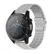 20mm Universal Dual Press Buckle Five-bead Stainless Steel Watch Band(Silver) - free shipping - PMC TechLife - Order now!