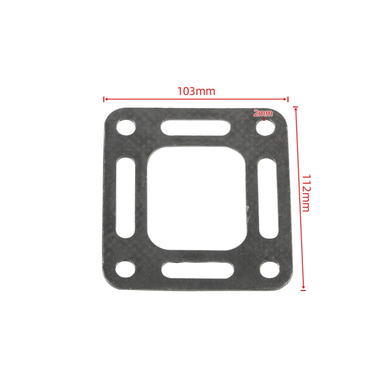 A8504 4pcs / Set Car Exhaust Elbow Gasket for Mercruiser 27-863726(Grey) - Booster Cable & Clip by PMC TechLife | Online Shopping South Africa | PMC TechLife | Buy Now Pay Later Mobicred
