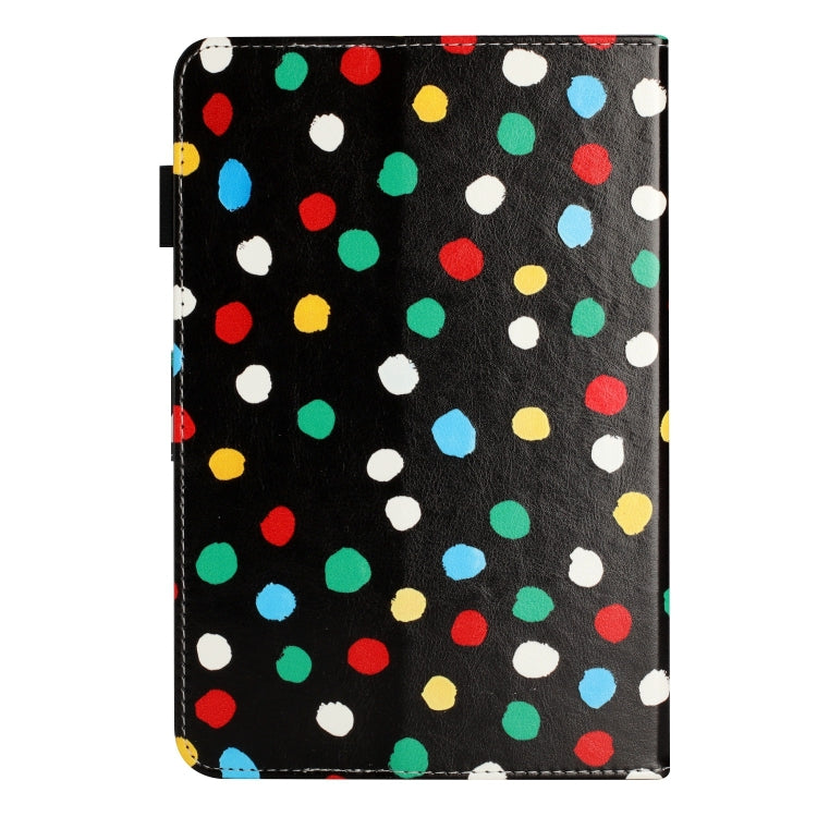 10 inch Dot Pattern Leather Tablet Case(Black Colorful Dot) - free shipping - PMC Jewellery - Order now!