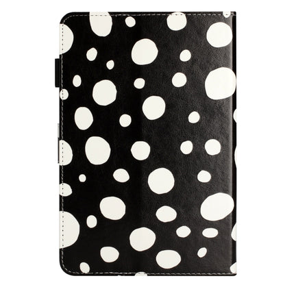 10 inch Dot Pattern Leather Tablet Case(Black White Dot) - 10 - 11 inch by PMC Jewellery | Online Shopping South Africa | PMC Jewellery | Buy Now Pay Later Mobicred