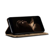 For Motorola Moto G04 / G24 Denim Texture Flip Leather Phone Case(Khaki)
