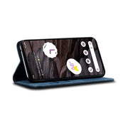 For Motorola Edge 50 Fusion Denim Texture Flip Leather Phone Case(Blue)