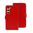 For Samsung Galaxy S24 5G idewei Crazy Horse Texture Leather Phone Case(Red) - free shipping - PMC Jewellery - Order now!