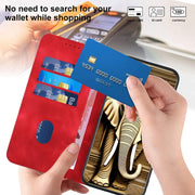 For Motorola Edge 5G 2024 YX0060 Elephant Head Embossed Phone Leather Case with Lanyard(Red)