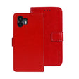 For Nothing Phone 2 idewei Crazy Horse Texture Leather Phone Case with Holder(Red) - free shipping - PMC TechLife - Order now!