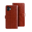 For Nothing Phone 2 idewei Crazy Horse Texture Leather Phone Case with Holder(Brown) - free shipping - PMC TechLife - Order now!