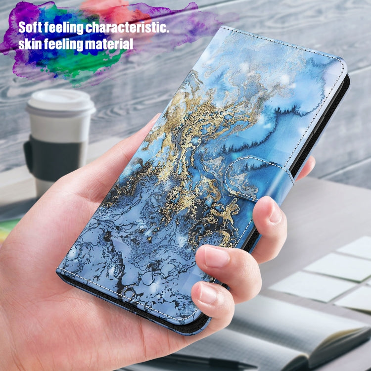 For Xiaomi Redmi Note 13 Pro 5G 3D Painting Pattern Flip Leather Phone Case(Milky Way)