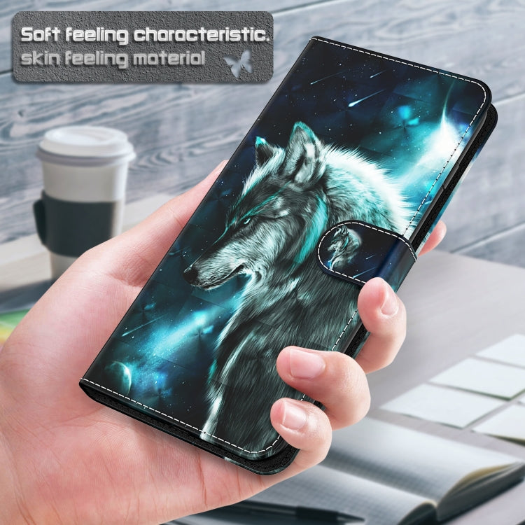 For Xiaomi Redmi Note 13 Pro+ 3D Painting Pattern Flip Leather Phone Case(Wolf) - Note 13 Pro+ Cases by PMC TechLife | Online Shopping South Africa | PMC TechLife | Buy Now Pay Later Mobicred