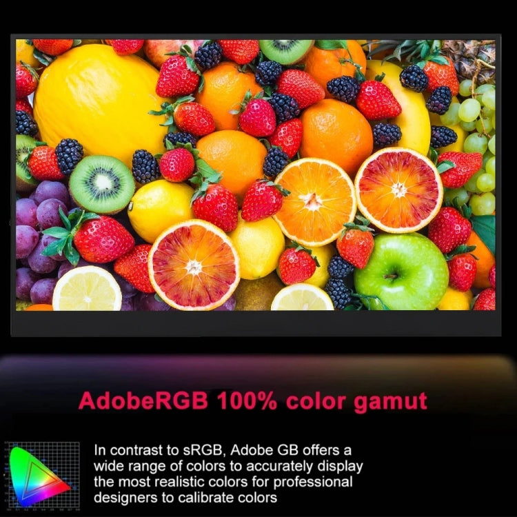 14 inch HDR 2560x1600P IPS Screen Portable Monitor(EU Plug) - LCD Monitors by PMC TechLife | Online Shopping South Africa | PMC TechLife | Buy Now Pay Later Mobicred