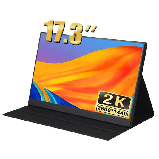 17.3 inch UHD 2560x1440P IPS Screen Portable Monitor(No Charger) - free shipping - PMC Jewellery - Order now!