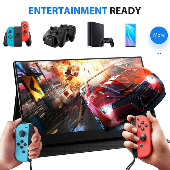 17.3 inch UHD 2560x1440P IPS Screen Portable Monitor(No Charger)