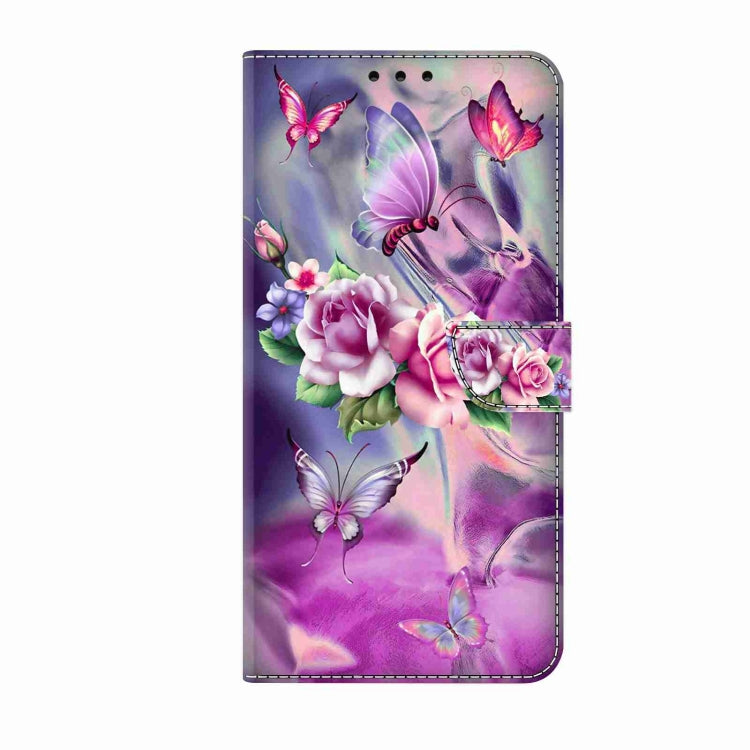For Honor Magic5 Pro Crystal 3D Shockproof Protective Leather Phone Case(Butterfly) - Honor Cases by PMC TechLife | Online Shopping South Africa | PMC TechLife | Buy Now Pay Later Mobicred