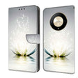 For Honor Magic6 Lite Crystal 3D Shockproof Protective Leather Phone Case(Light Lotus) - free shipping - PMC TechLife - Order now!