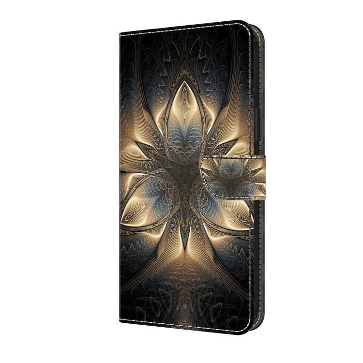 For Honor Magic6 Lite Crystal 3D Shockproof Protective Leather Phone Case(Luminous Building)