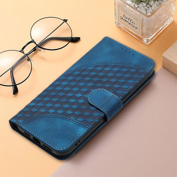 For Google Pixel 9 Pro YX0060 Elephant Head Embossed Phone Leather Case with Lanyard(Royal Blue)