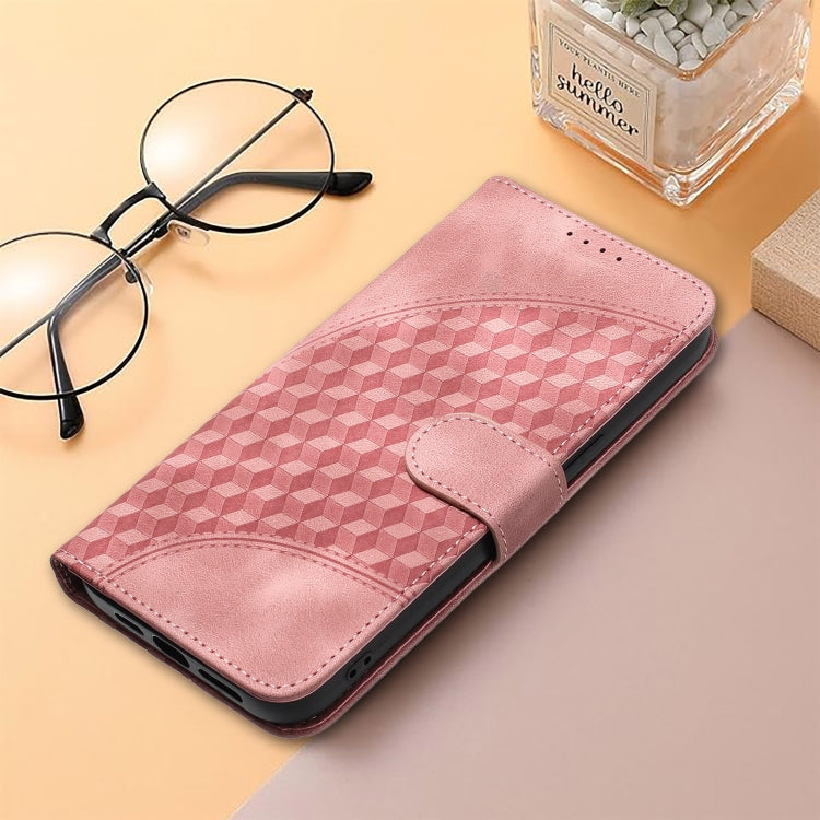 For Google Pixel 9 YX0060 Elephant Head Embossed Phone Leather Case with Lanyard(Pink) - Google Cases by PMC TechLife | Online Shopping South Africa | PMC TechLife | Buy Now Pay Later Mobicred