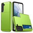 For Samsung Galaxy S25 5G Shockproof Armor Phone Case with Card Slot(Green) - Galaxy S25 5G Cases by PMC Jewellery | Online Shopping South Africa | PMC Jewellery | Buy Now Pay Later Mobicred