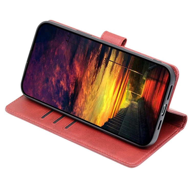 For Motorola Edge 5G 2024 Calf Texture Buckle Flip Leather Phone Case(Red) - free shipping - PMC Jewellery - Order now!