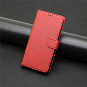 For Motorola Edge 5G 2024 Calf Texture Buckle Flip Leather Phone Case(Red)