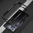 For ZTE nubia Red Magic 10 Pro / 10 Pro+ Aurora Series Metal Frame Phone Case(Black Silver) - ZTE Cases by PMC TechLife | Online Shopping South Africa | PMC TechLife | Buy Now Pay Later Mobicred