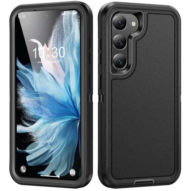For Samsung Galaxy S24+ 5G / S25+ 5G Life Water-resistant Rugged Phone Case(Black)