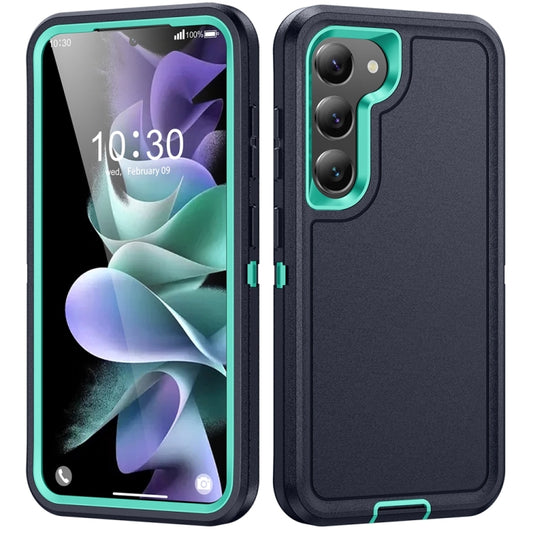 For Samsung Galaxy S24 5G / S25 5G Life Waterproof Rugged Phone Case(Dark Blue + Light Blue) - Galaxy S24 5G Cases by PMC Jewellery | Online Shopping South Africa | PMC Jewellery | Buy Now Pay Later Mobicred