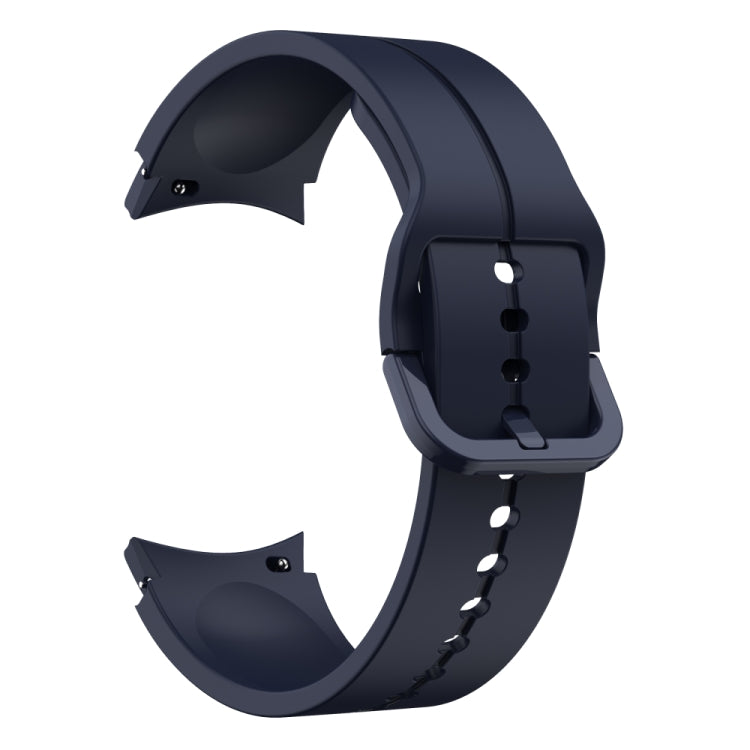 For Samsung Galaxy Watch 6 / 6 Classic Colorful Buckle Silicone Watch Band(Midnight Blue) - Watch Bands by PMC TechLife | Online Shopping South Africa | PMC TechLife