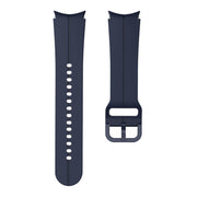 For Samsung Galaxy Watch 6 / 6 Classic Colorful Buckle Silicone Watch Band(Midnight Blue)