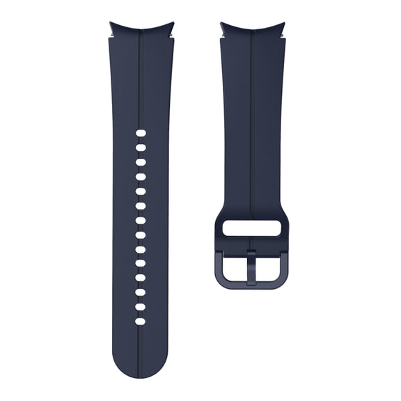 For Samsung Galaxy Watch 6 / 6 Classic Colorful Buckle Silicone Watch Band(Midnight Blue)