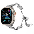 For Apple Watch Ultra 49mm Shell Metal Chain Bracelet Watch Band(Black) - Watch Bands by PMC TechLife | Online Shopping South Africa | PMC TechLife