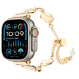 For Apple Watch Ultra 49mm Shell Metal Chain Bracelet Watch Band(Gold) - free shipping - PMC TechLife - Order now!