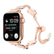 For Apple Watch SE 2022 44mm Shell Metal Chain Bracelet Watch Band(Rose Gold) - free shipping - PMC TechLife - Order now!