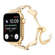 For Apple Watch 42mm Shell Metal Chain Bracelet Watch Band(Gold) - free shipping - PMC TechLife - Order now!