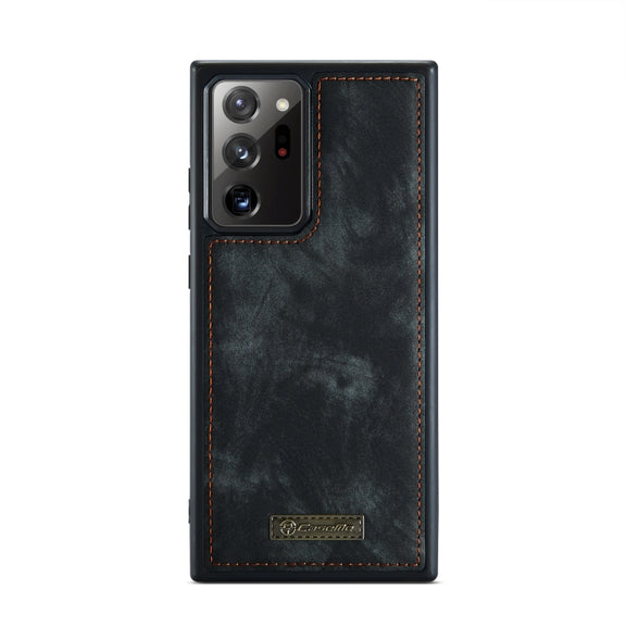 For Samsung Galaxy Note20 Ultra CaseMe-008 Detachable Multifunctional Horizontal Flip Leather Case with Card Slot & Holder & Zipper Wallet & Photo Frame(Black)