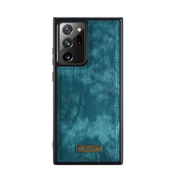 For Samsung Galaxy Note20 Ultra CaseMe-008 Detachable Multifunctional Horizontal Flip Leather Case with Card Slot & Holder & Zipper Wallet & Photo Frame(Blue)