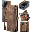 For Samsung Galaxy Note20 Ultra CaseMe-008 Detachable Multifunctional Horizontal Flip Leather Case with Card Slot & Holder & Zipper Wallet & Photo Frame(Brown) - Galaxy Note20 Ultra Cases by CaseMe | Online Shopping South Africa | PMC Jewellery | Buy Now Pay Later Mobicred